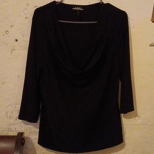 Womans  Black Blouse.  Size XL
